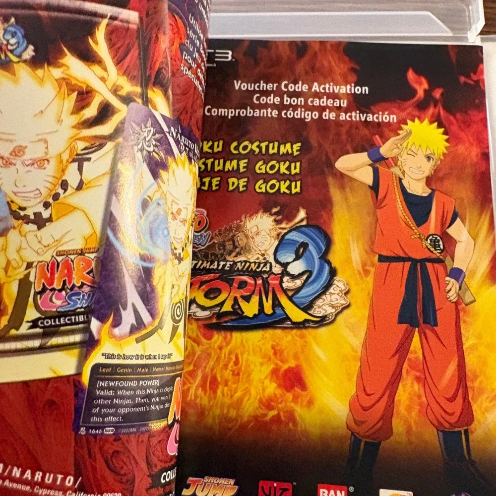 Namco Naruto Shippuden Ultimate‎ Ninja Storm 3 PS3 One Size Multi Excellent 3D